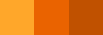 Оттенки оранжевого