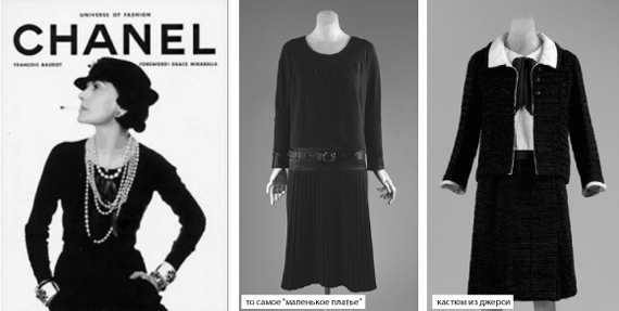 Коко Шанель мода на черное