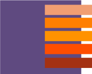 сочетание ультрафиолетового с оранжевым