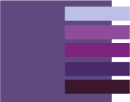сочетание ультрафиолетового с фиолетовым