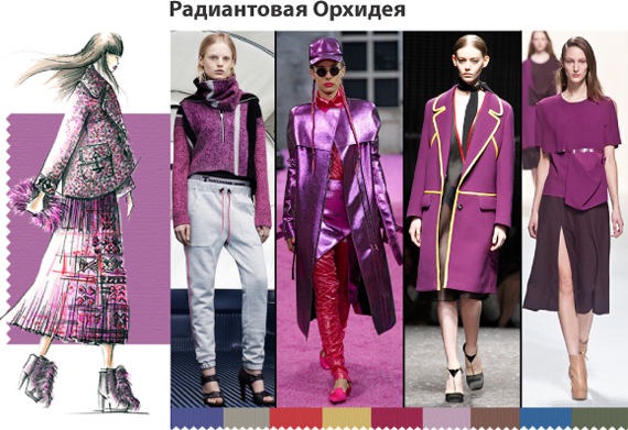 Модные цвета осень-зима 2014 - 2015