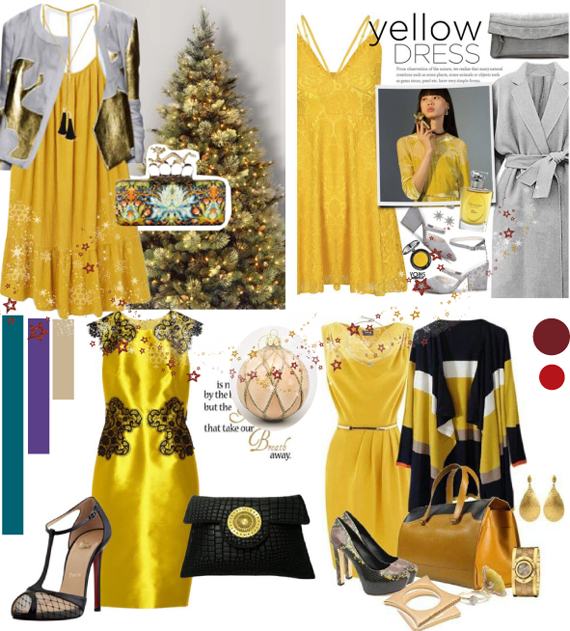 Модный цвет нового года 2019 - желтый