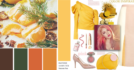 Модный цвет Нового Года – желто-оранжевый (Самоанское Солнце)
