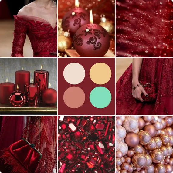 Модный цвет Нового Года 2024 – Красный Георгин