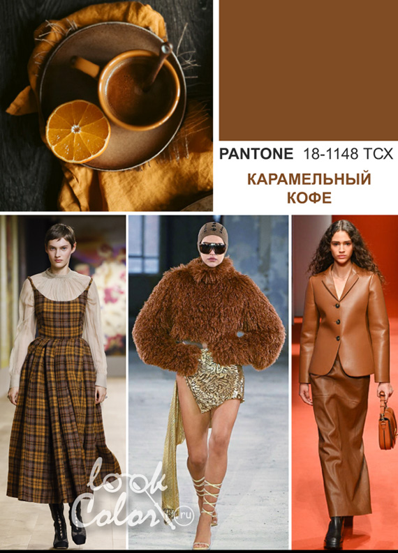 Модный коричневый: PANTONE 18-1148 Карамельный Кофе