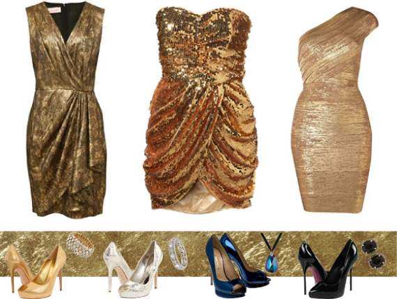 Новогодние платья 2012
