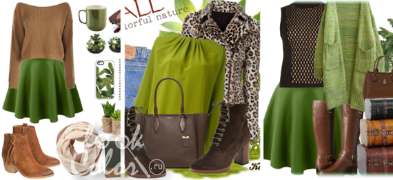 Как сочетать зеленый цвет в одежде: примеры, советы