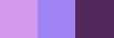 Оттенки фиолетового. Таблица цветов