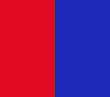 red and blue