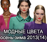 Модные цвета осень-зима 2013-2014