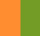оранжевый+зеленый