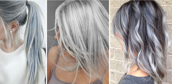 Модные цвета волос 2015. Серебряная лиса или чернобурка